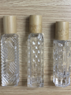 Sturdy embossed Perfume Bottles with Roller ball